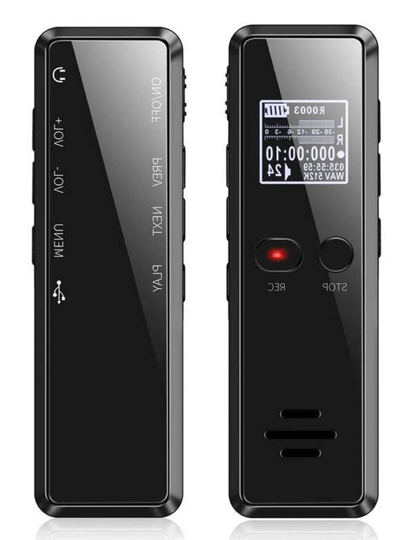 Professional Digital Voice Recorder | Audio Sound Recorder | Auto Saving Files with Built-in Speaker - product image 1