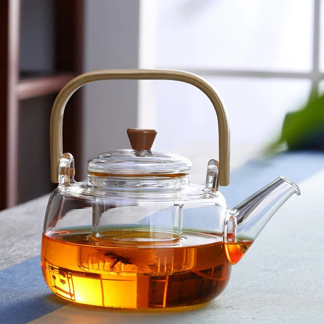 Glass Teapot Heat-Resistant Borosilicate Glass Teapot Boiling Teapot - product image 1