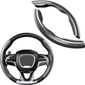 NOMOVA Universal Carbon Fiber Snap-on Steering Wheel Cover