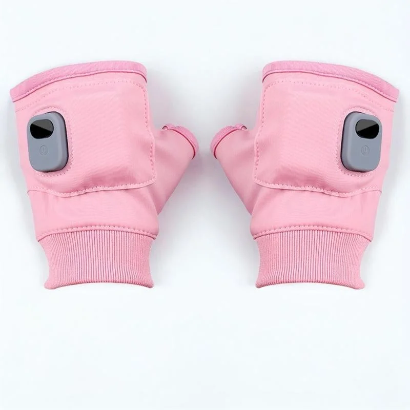 USB Rechargeable Heated Fingerless Gloves - product image 1