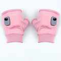 USB Rechargeable Heated Fingerless Gloves - product image 1