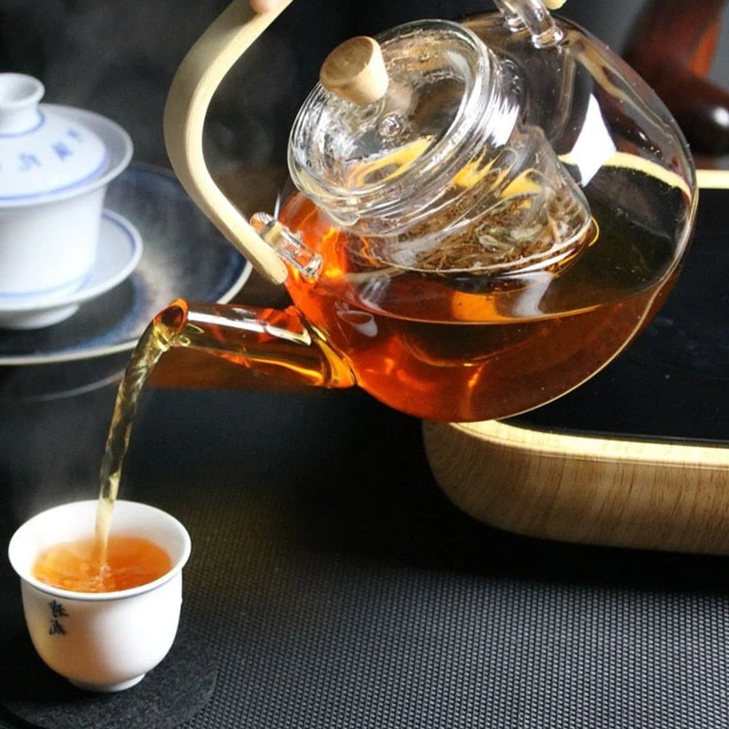Glass Teapot Heat-Resistant Borosilicate Glass Teapot Boiling Teapot - product image 2