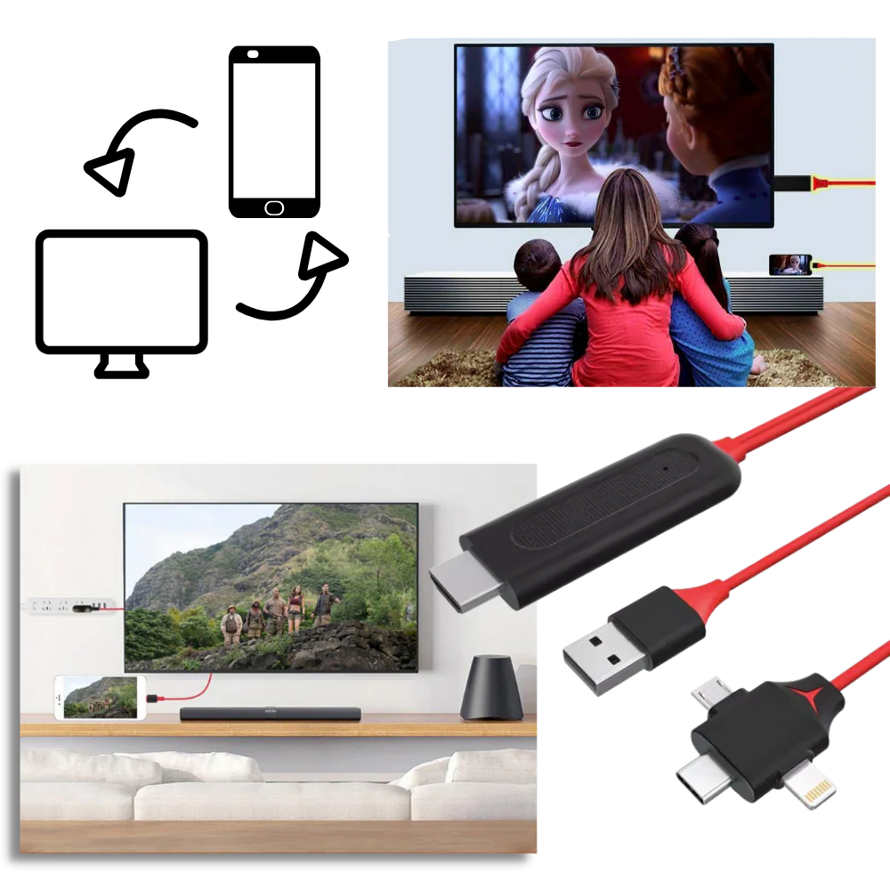 HMDI Adapter Cable for Phones and Tablets - product image 2