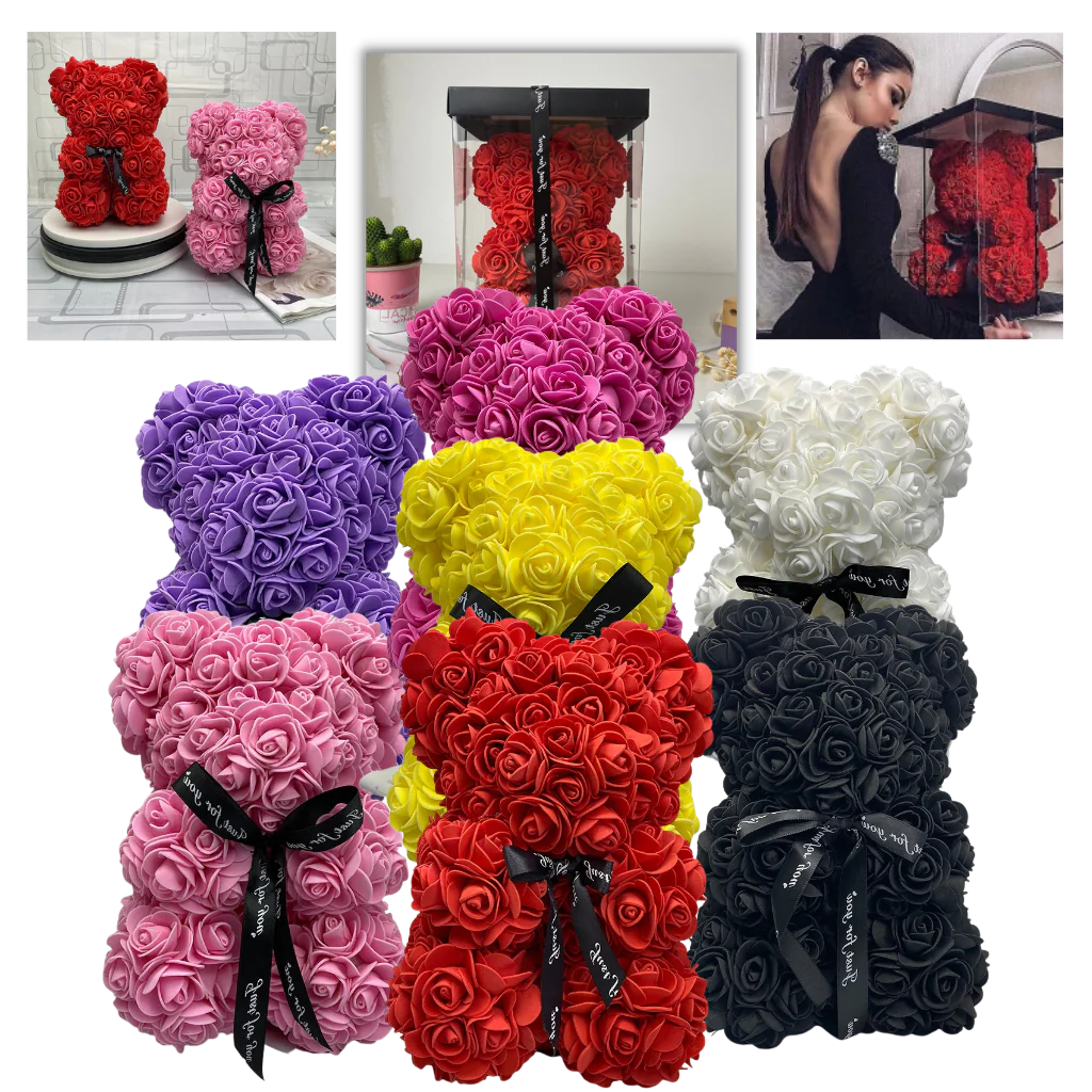 Roses teddy bear - product image 10