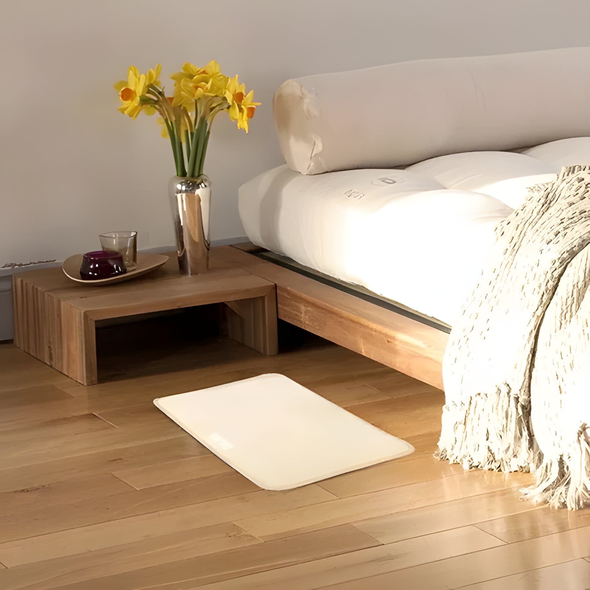Smart Rug Carpet Alarm Clock | Soft Carpet Alarm for Heavy Sleepers - Lazy Alarms & Home Decoration - product image 2