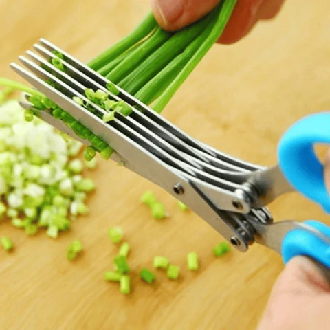5 Blade Kitchen Salad Scissors - product image 4