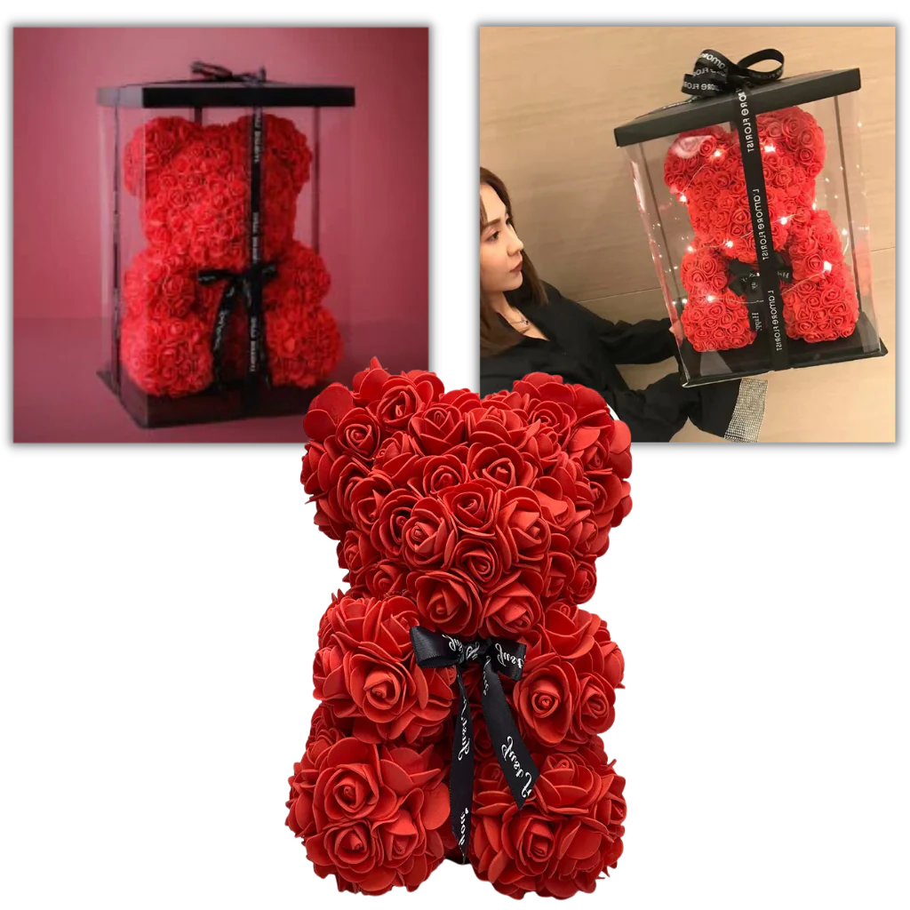 Roses teddy bear - product image 11