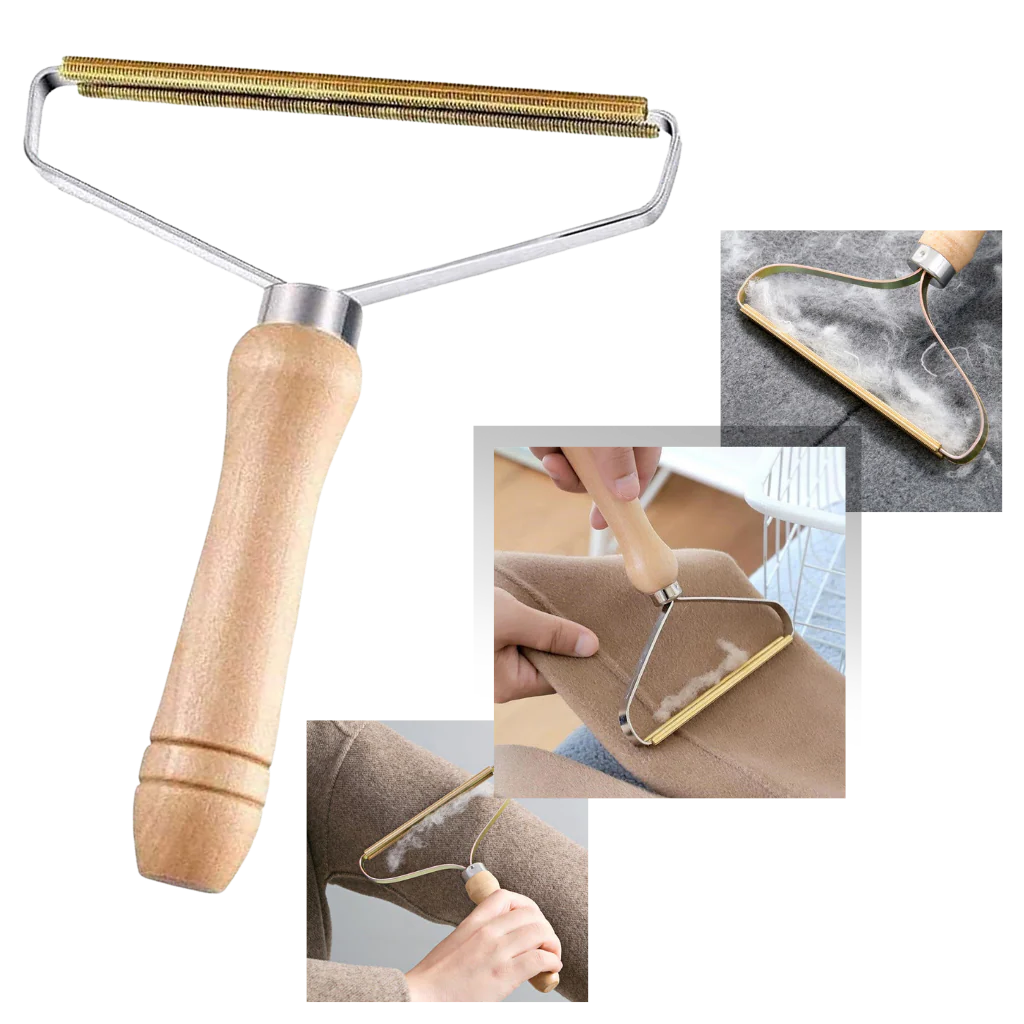 Wooden pet hair Remover - product image 1