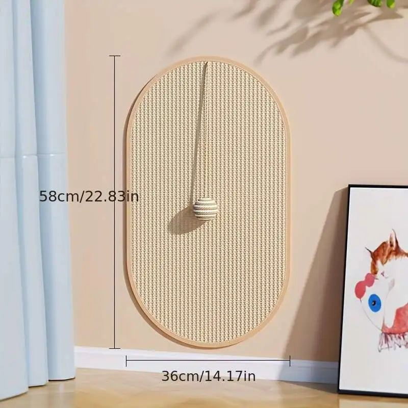 Sisal 3 in 1 Wall Mounted Cat Scratch Pad - product detail 8