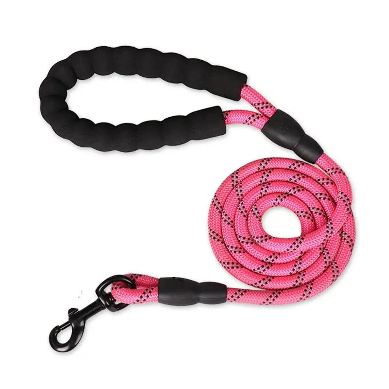 Reflective Dog Leash with Padded Handle - product detail 9