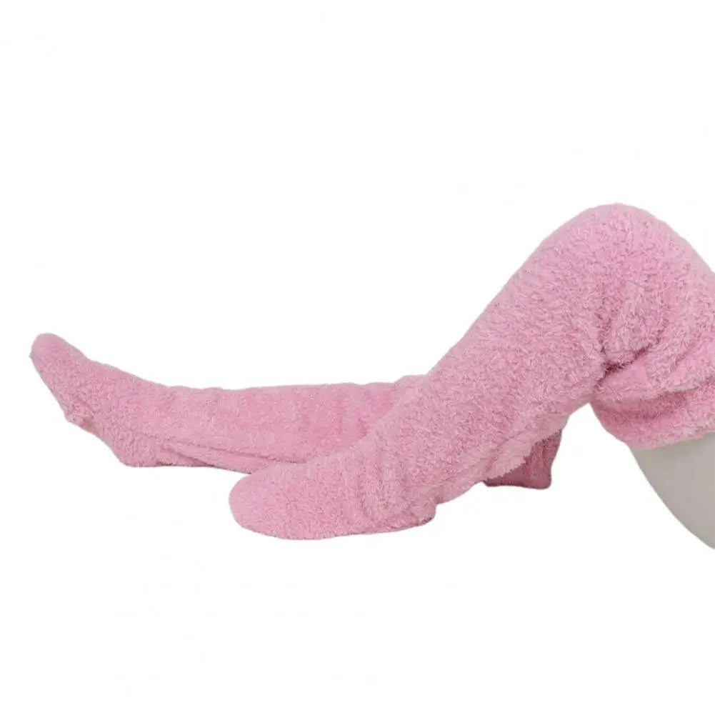 Cozy Fleece Winter Socks Long Warm Stockings - product detail 5
