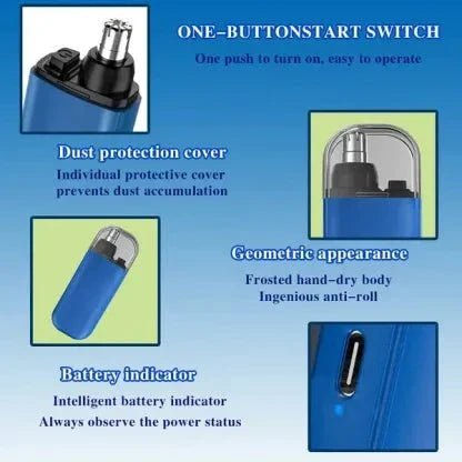 Portable & Rechargeable Nose Hair Trimmer - Precision - product detail 7