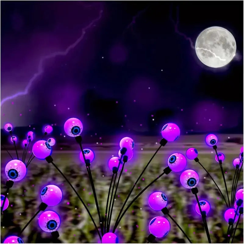 NOMOVA Lighted Halloween Eyeball Props Solar Garden Lights
