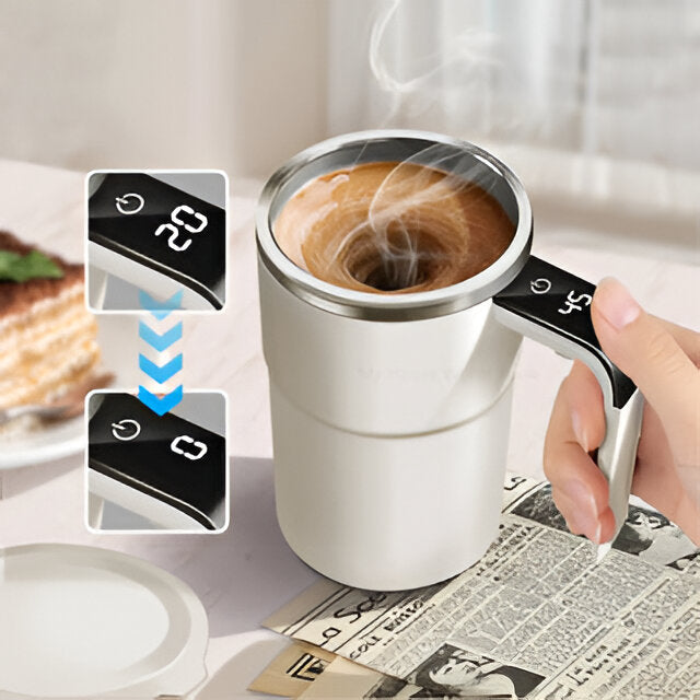 Rechargeable Mug with Built-in Stirring - product image 1