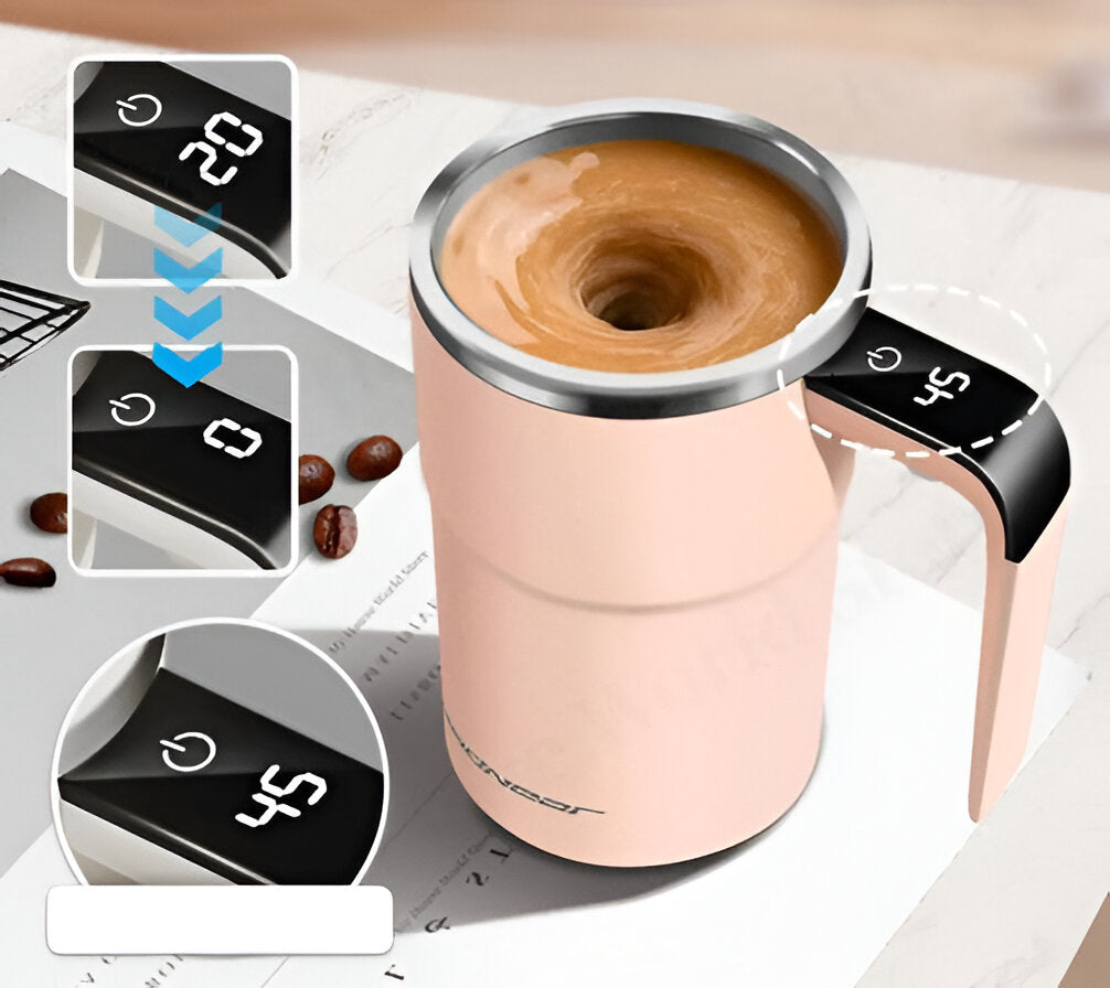 Rechargeable Mug with Built-in Stirring - product image 6
