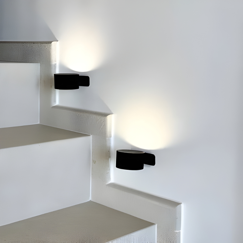 Aplique de pared recargable con soporte magnético de 360° e iluminación LED inalámbrica para exteriores