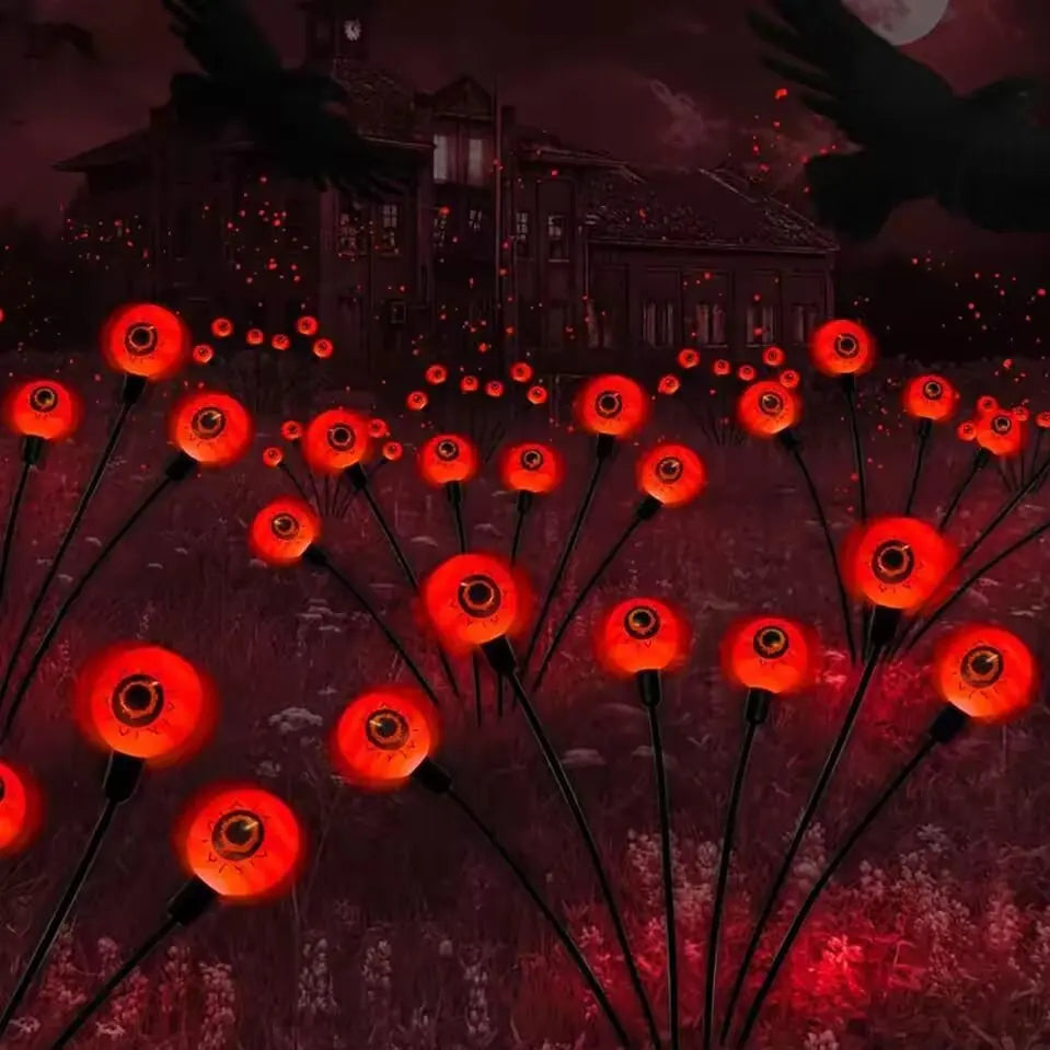 Lighted Halloween Eyeball Props Solar Garden Lights - product detail 2