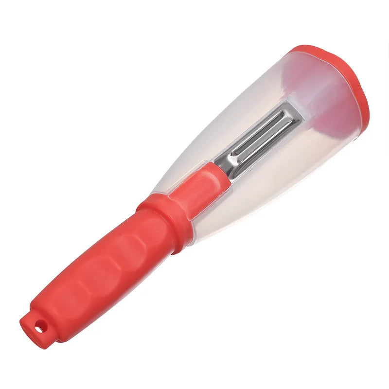 Multifunction Apple and Vegetable Peeler with Storage Tube - product detail 6