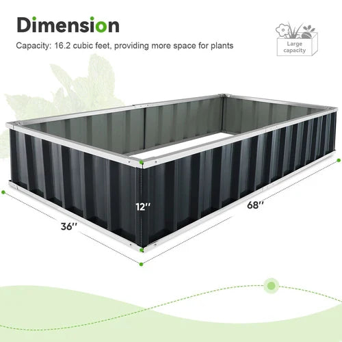 Outdoor Flower Vegetable Raised Garden Bed - product image 4