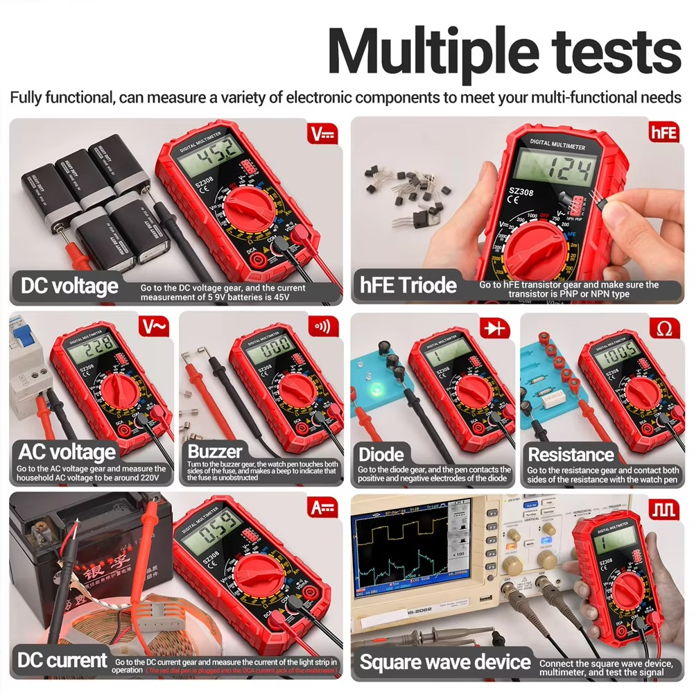 Electrical Test Kit With Digital Multimeter - product detail 2