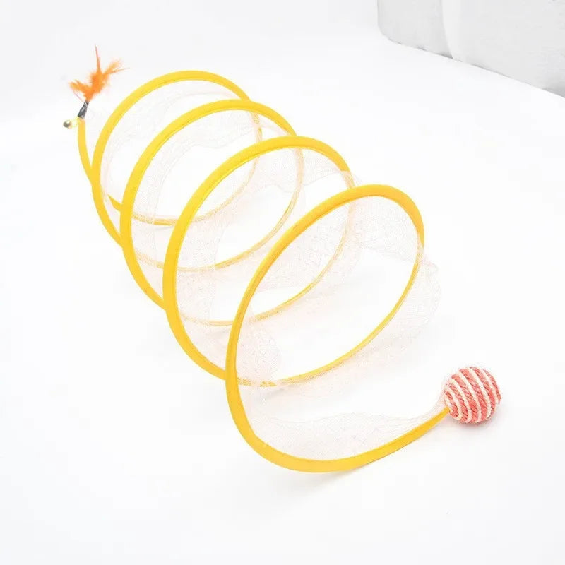 Collapsible S Type Interactive Cat Tunnel - product detail 6