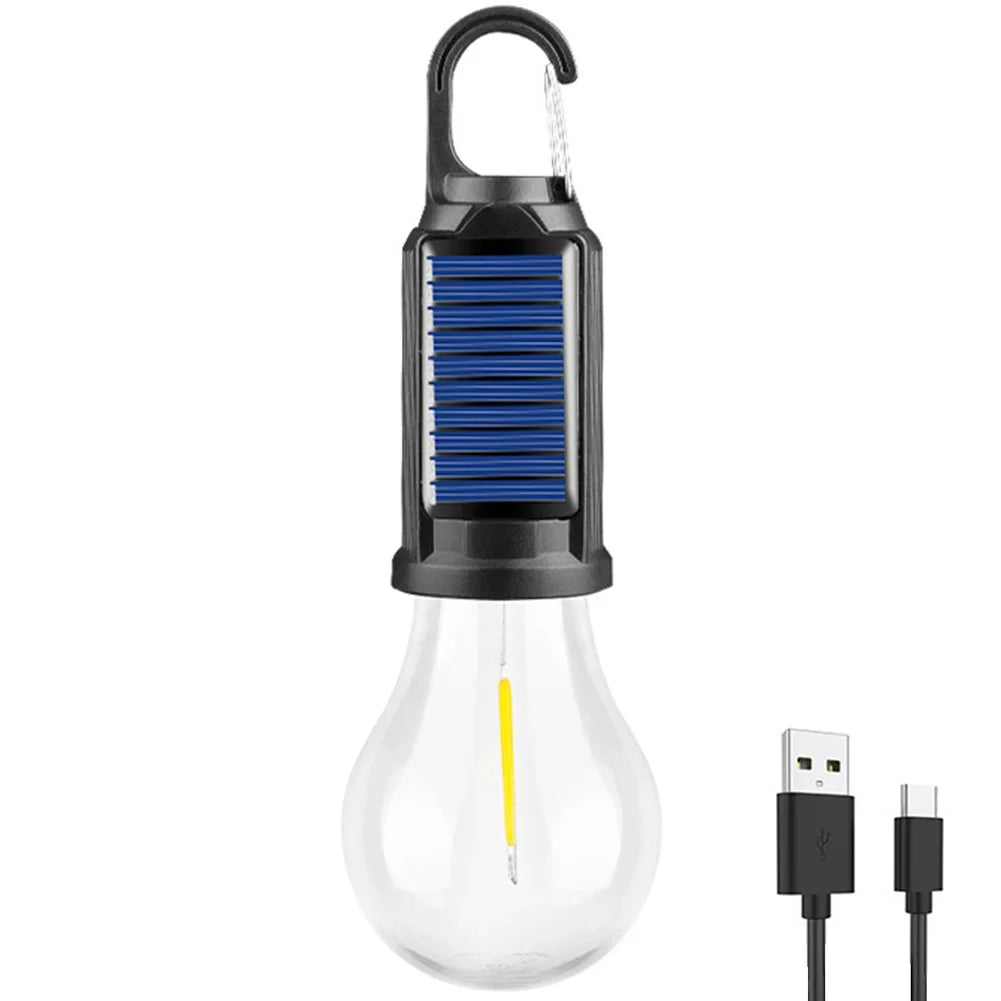 Solar Rechargeable Hooked Camping Light - product detail 6