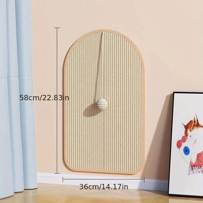 Sisal 3 in 1 Wall Mounted Cat Scratch Pad - product detail 10