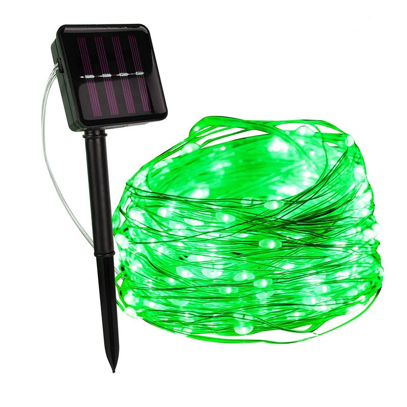 Luces solares de hadas para exteriores, LED impermeables para jardín y eventos