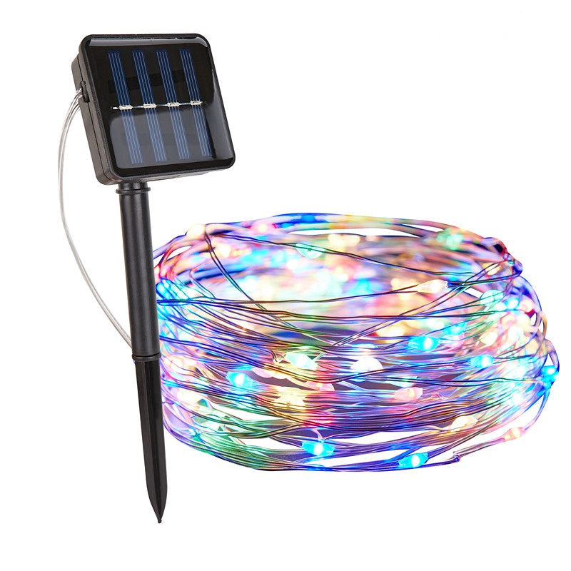 Luces solares de hadas para exteriores, LED impermeables para jardín y eventos