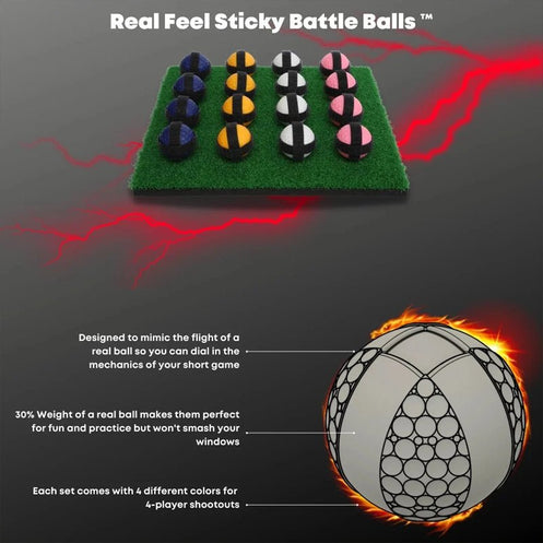 Sticky Golf Game - Mini Casual Golf Game Set, Auxiliary Practice to Improve Golf Skills Props Suitable for Indoor Outdoo - product image 7