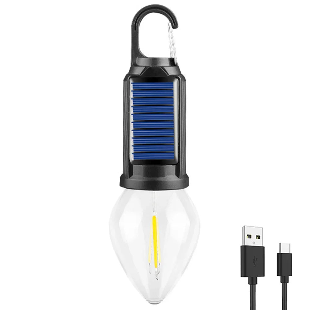Solar Rechargeable Hooked Camping Light - product detail 7