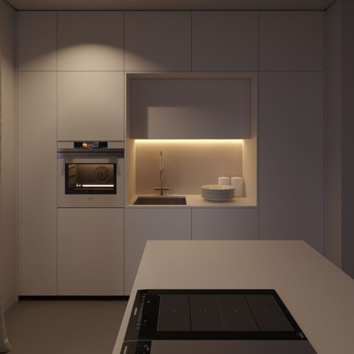 Luces inalámbricas para debajo de gabinetes, con sensor de movimiento LED recargable para armarios