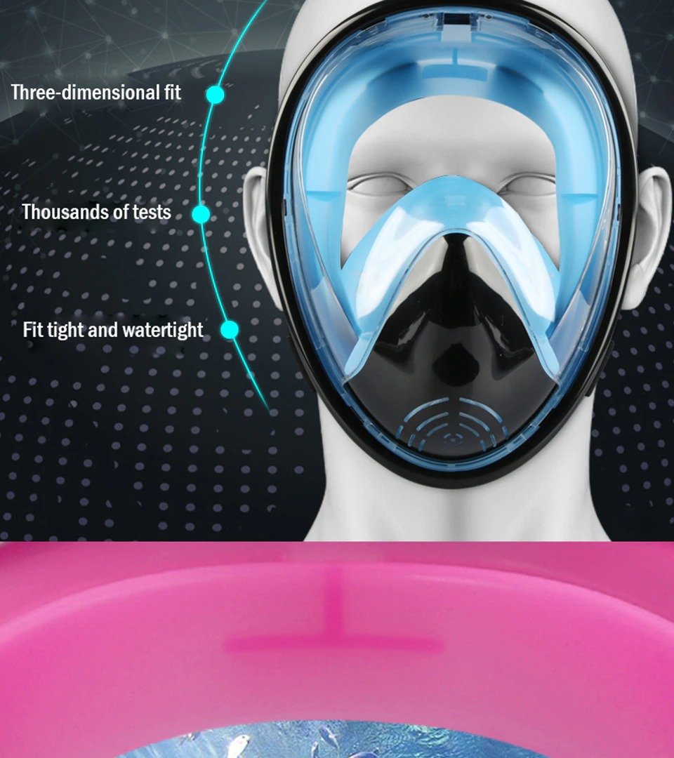 Full Face Anti Fog Underwater Scuba Diving Mask - product image 11