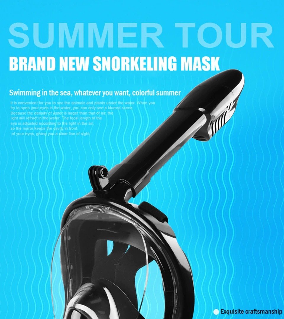Full Face Anti Fog Underwater Scuba Diving Mask - product image 8