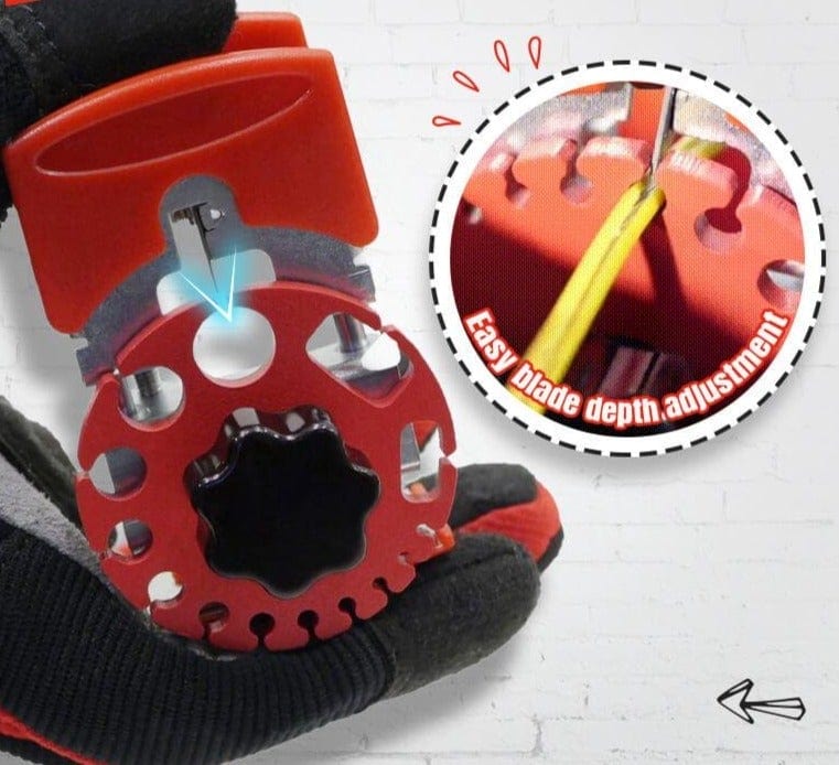 Universal Handheld Quick Strippers - Machine Combo with 10 Blades - product image 6