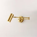 Lámpara de pared con brazo articulado para lectura y cabezal ajustable