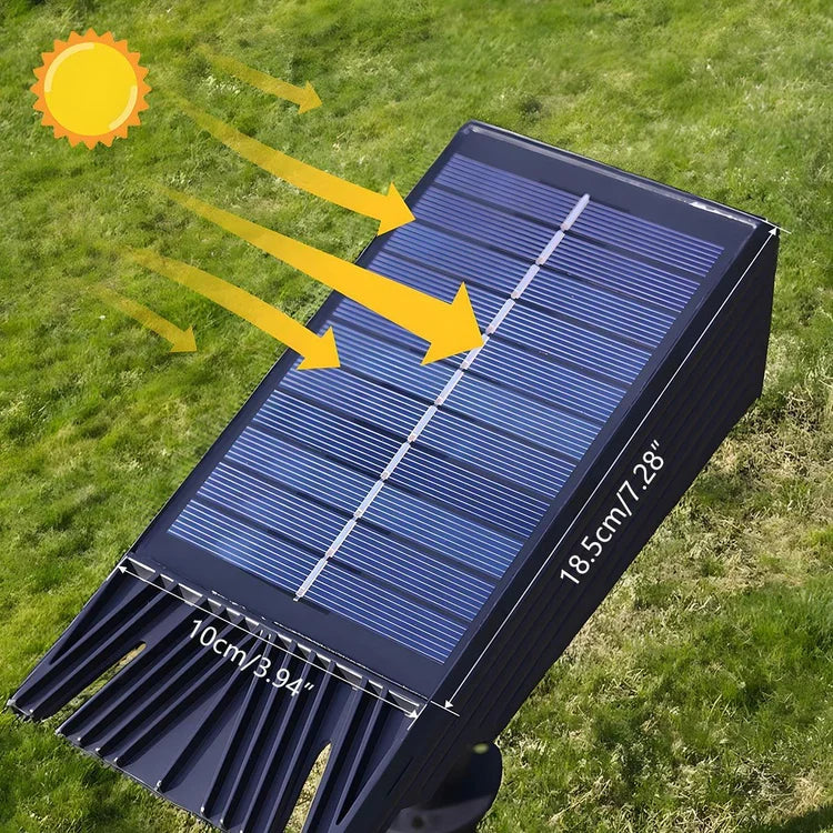 Waterproof LED Solar Multi-zoom Spot Light Landscape Lighting RGB - product image 5