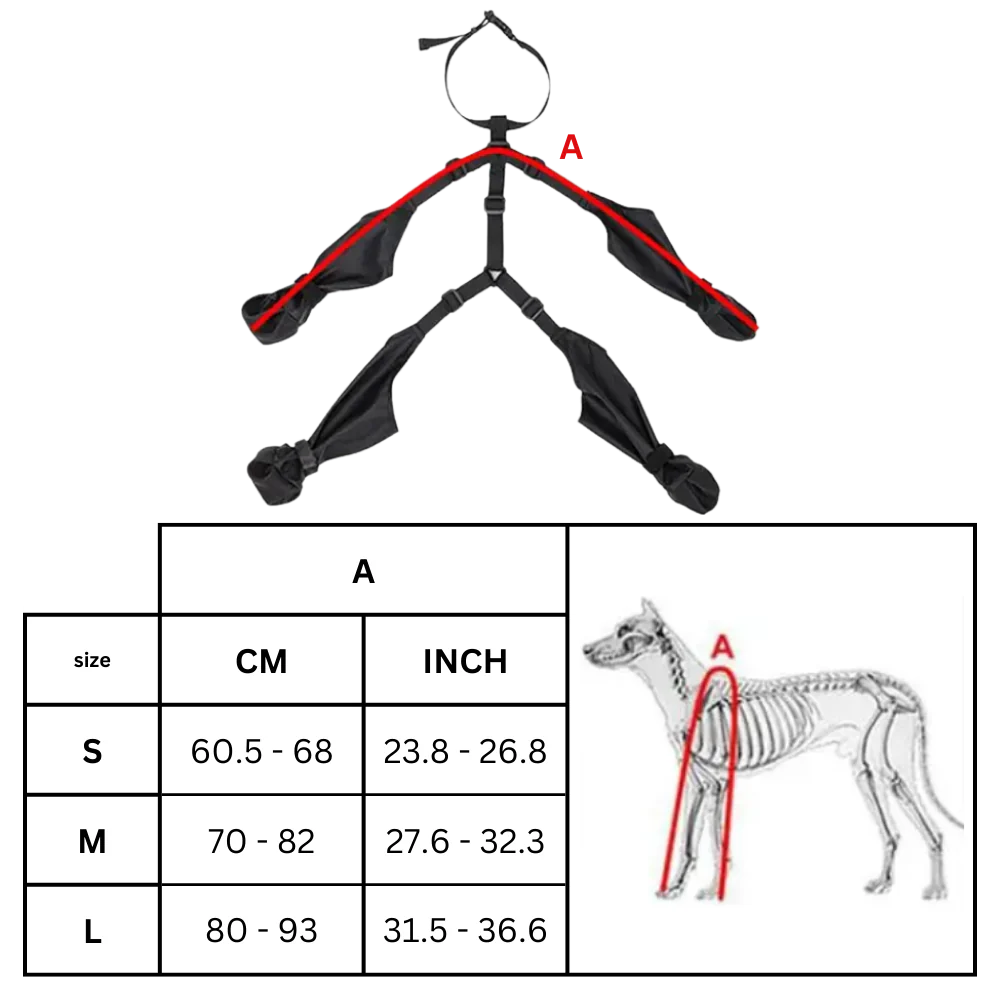 Waterproof Dog Suspenders Boots - product image 6