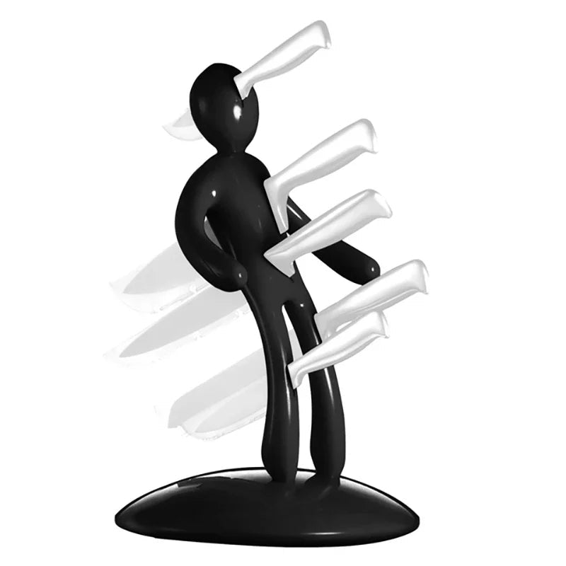 Creative Humanoid Kitchen Knife Holder Set - product detail 5