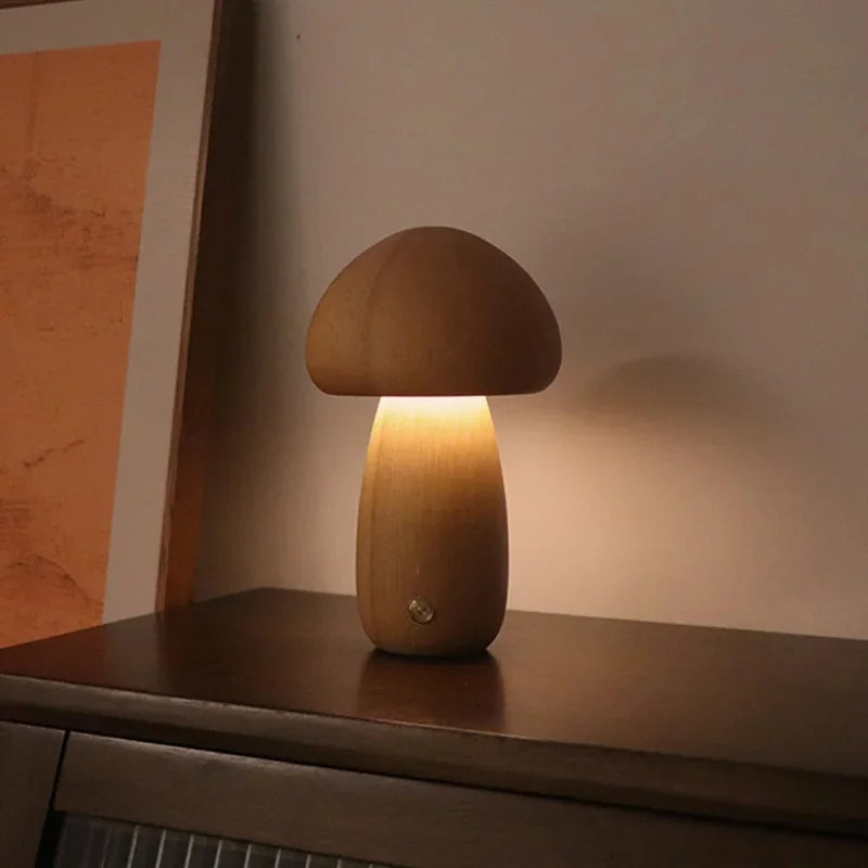Mushroom Night Light Bedside Lamp - product detail 6