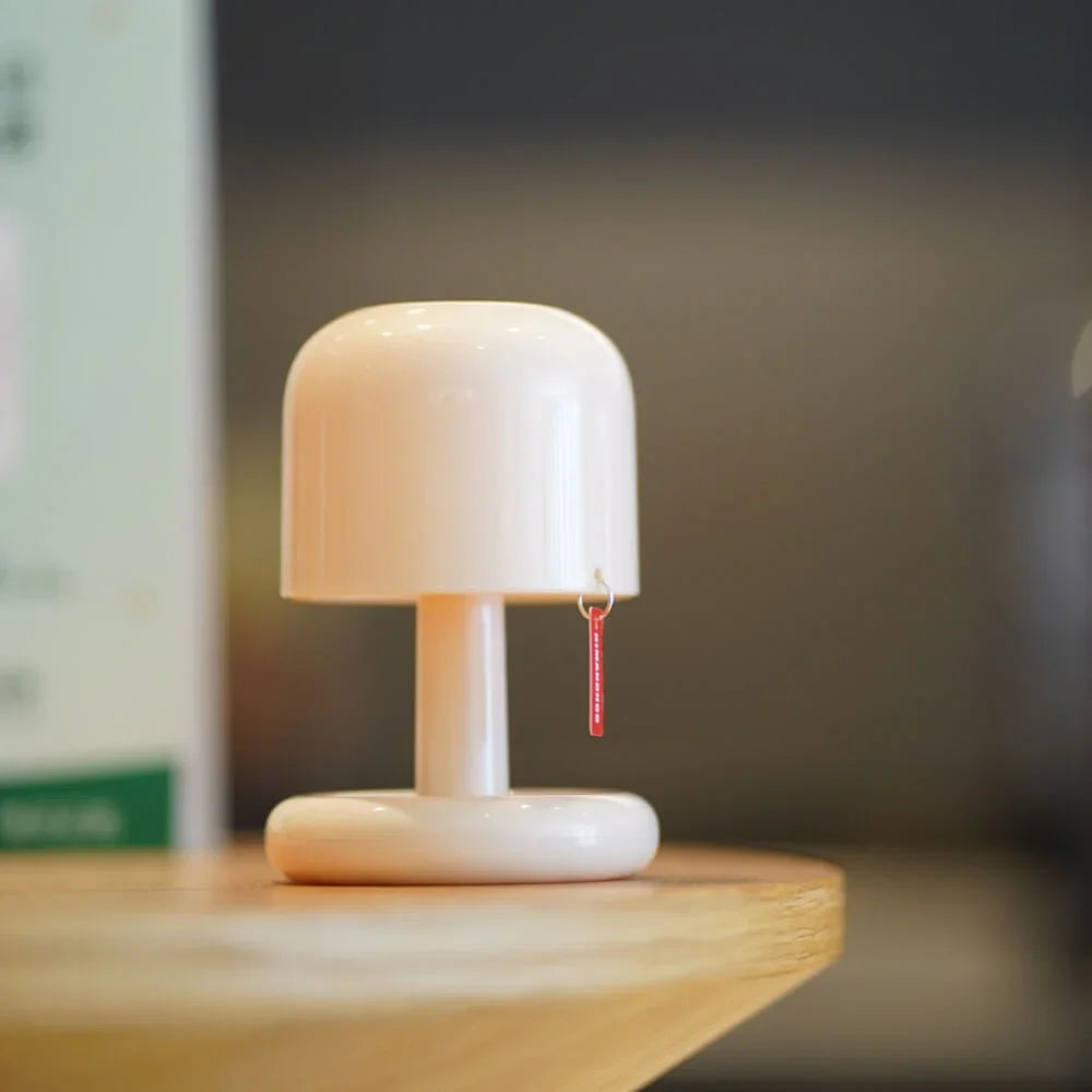 Lámpara de mesa portátil inalámbrica, iluminación ambiental compacta